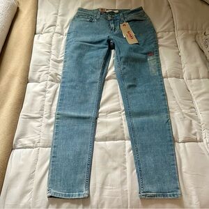 Levi's Women's 535 Ankle Super Skinny Mid-Rise Jeans Size 27 Brand New